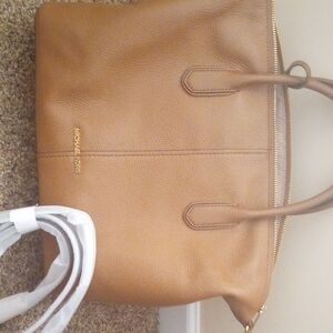 Michael Kors Brown Leather Tote